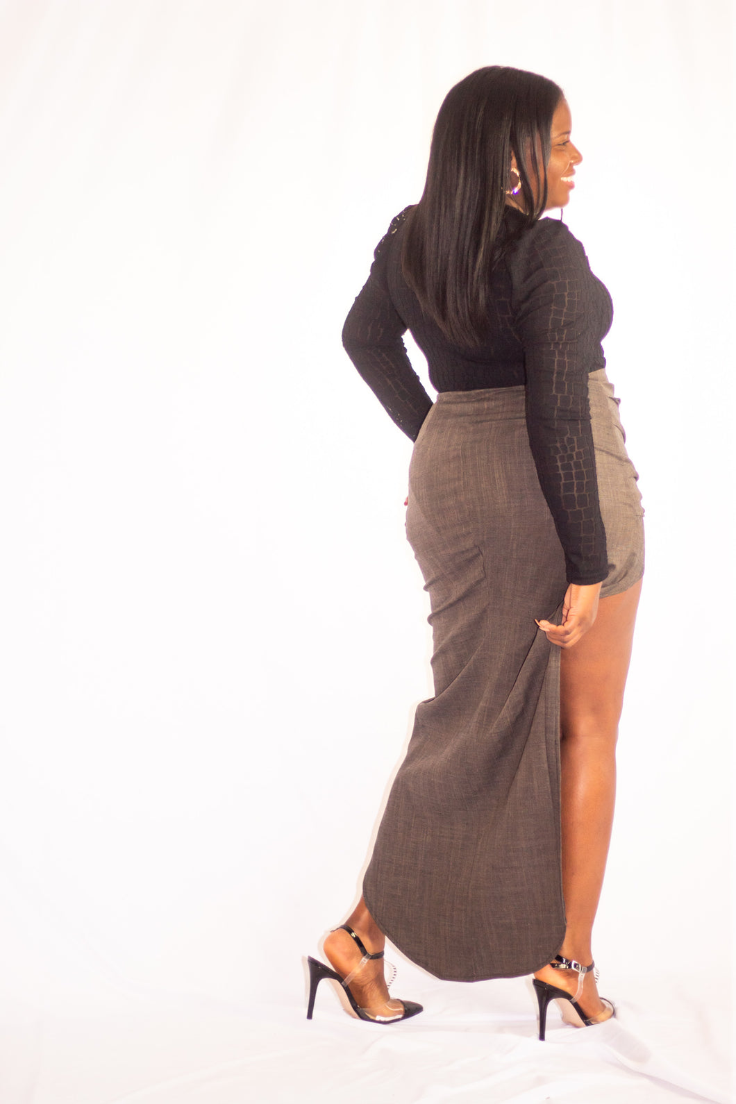 The Leti Asymmetrical skirt